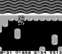 une photo d'Ã©cran de Super Mario Land 2 sur Nintendo Game Boy